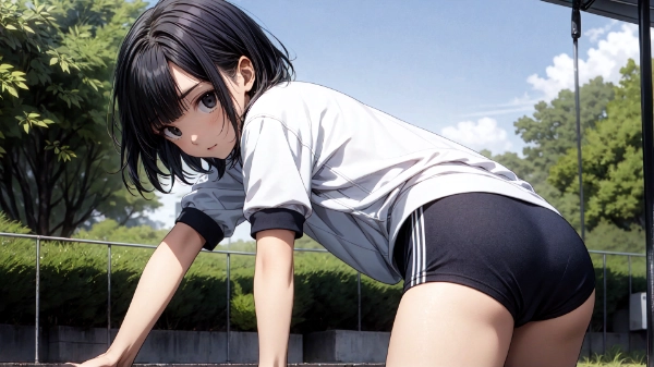 体操服の女の子