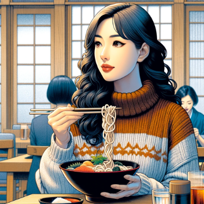 うどん女子