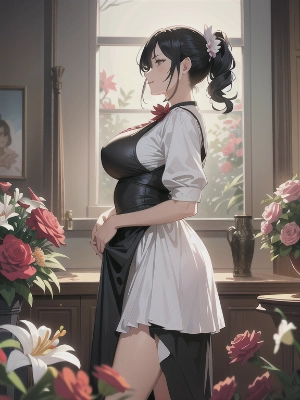 巨乳の女性