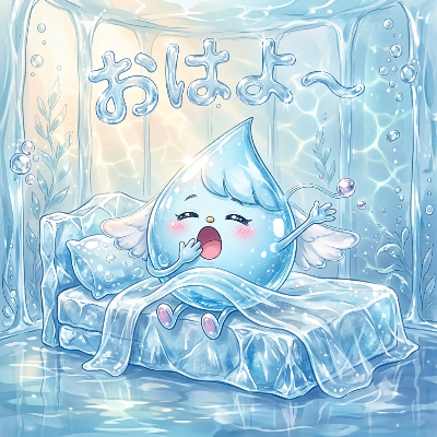 おはよー（Rain drop angelちゃん）