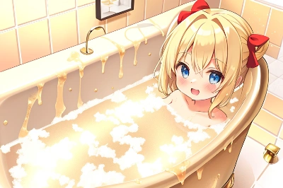 金色のおふろー