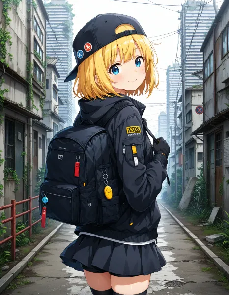 世界終末後の旅、出発