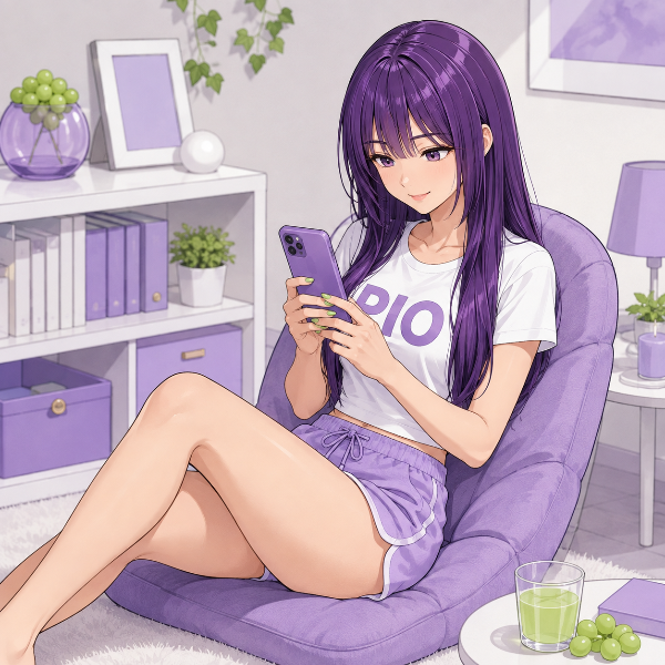 スマホタイム（ピオちゃん）