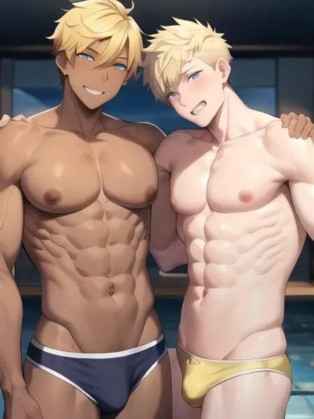 プールサイドにて…