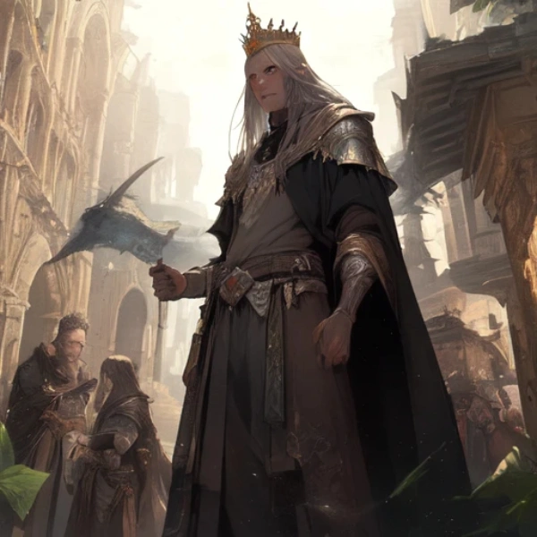 架空のファンタジー小説の表紙(2)