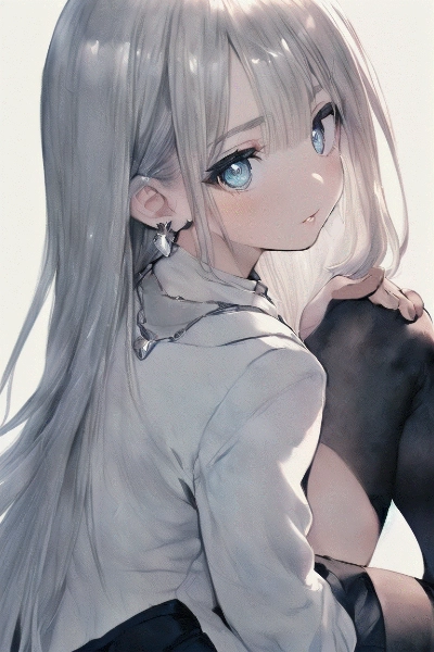 見返り美人（座り）