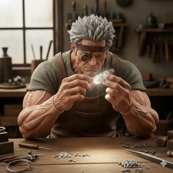 最強職人が唯一見せる弱さ ― ガンテツと魂のブローチ