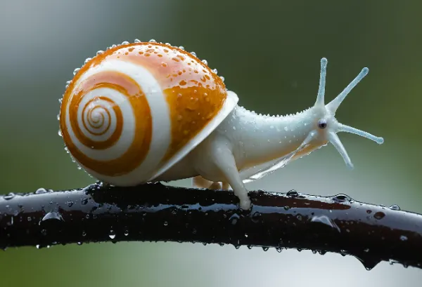 ウンダバー＿の　かたつむり！　白っぽいの