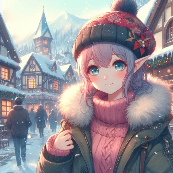 エルフちゃん(ダウンジャケット)