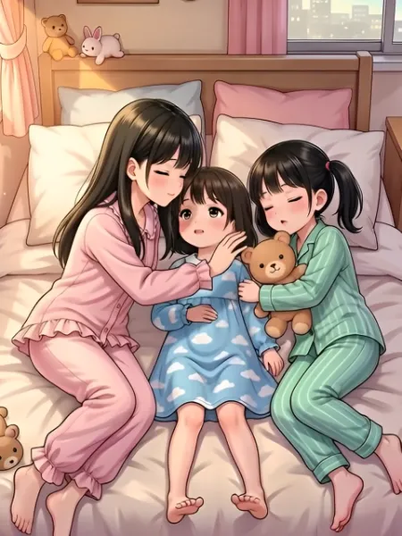 【動画】おはよう！三姉妹（連作1/20）