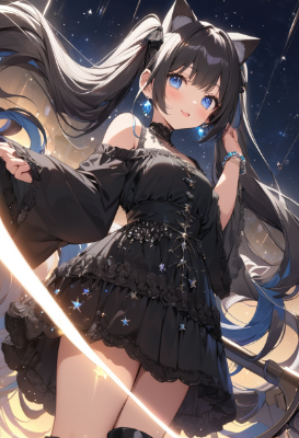星のドレス