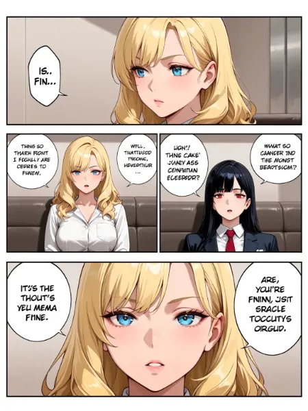 オフィスの謎めいた会話