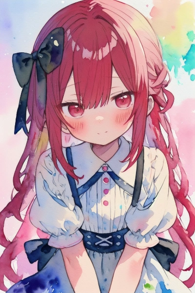 水彩少女　＃8