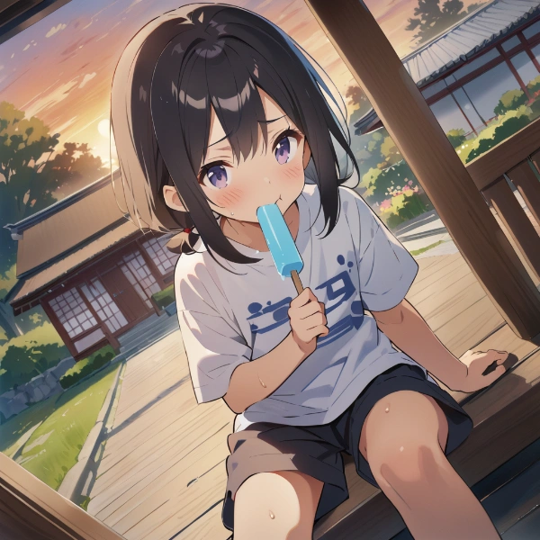 まだまだ暑い時間帯