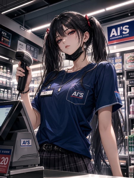 塩分強めな女子店員