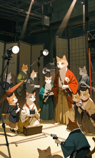 撮影現場