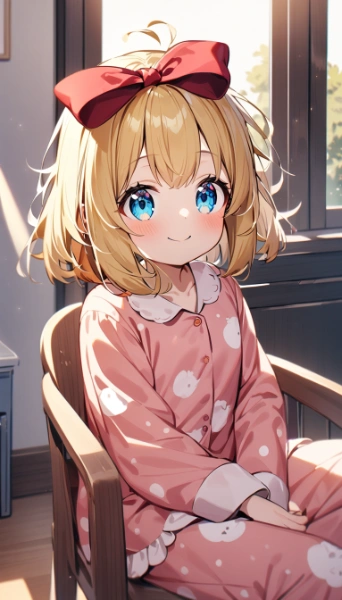 おはよ～。髪の毛ぼさぼさだねー