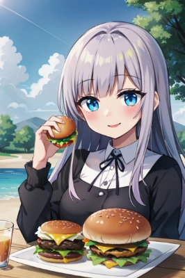 お昼だよ〜。