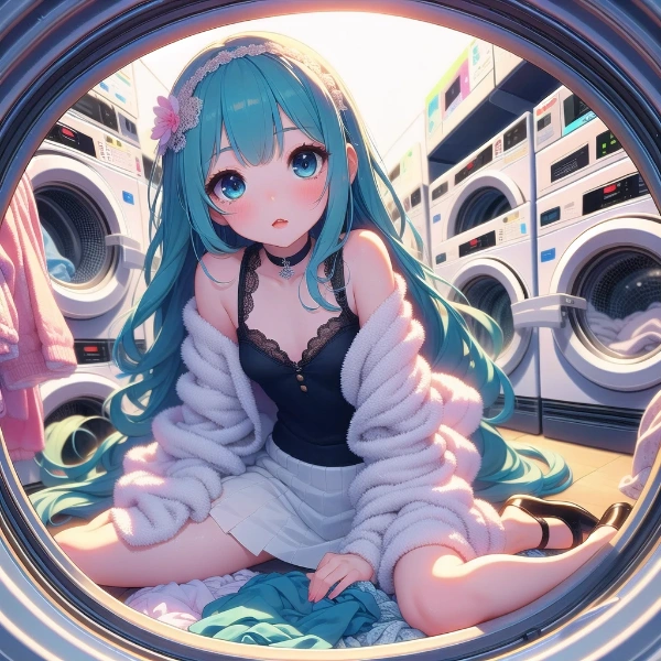 これからお洗濯！