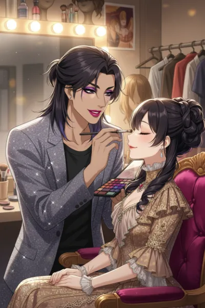 メイクの魔術師と優雅な姫