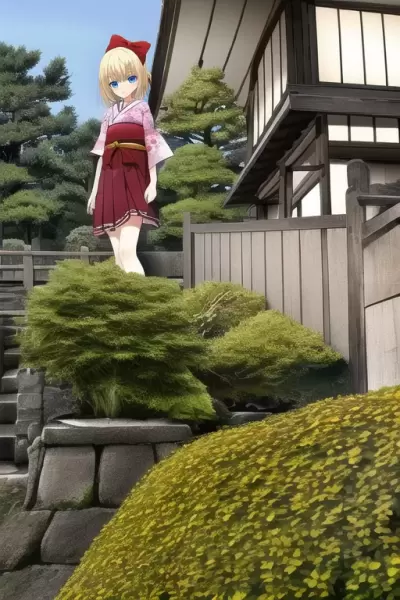 この盆栽のお手入れしようかな