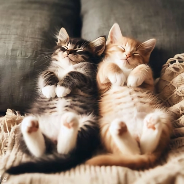 へそ天にゃんこ