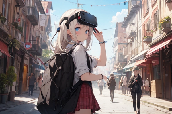 仮想と現実が入り混じっていない？