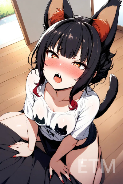 家の黒猫が発情期