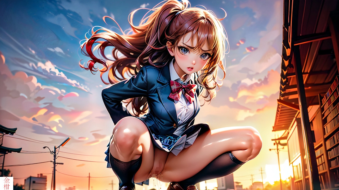 おしっこ二次 エクストリームおしっこ部 2023年10月活動日誌:Extreme peeing club. October 2023 activity diary  | エロ | Aipictors