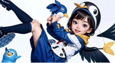 ペンギン少女 5