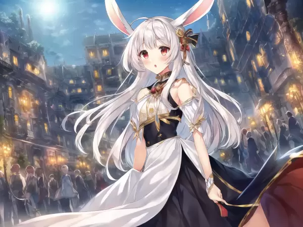 ウサミミ少女、街へ行く。