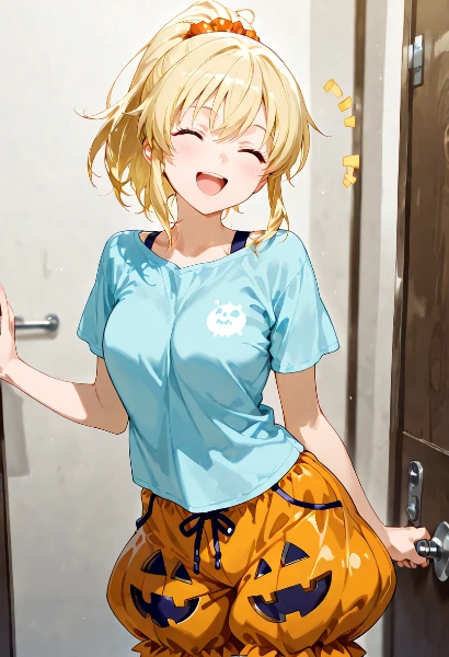 かぼちゃパンツのハッピーサプライズ