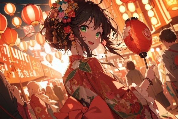 君と一緒の夏祭り