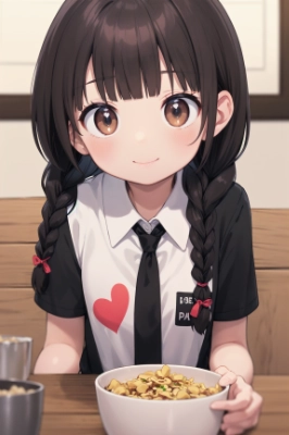 朝から食べるよー