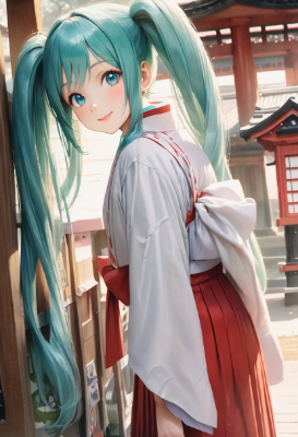 巫女ミクその三