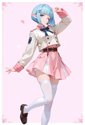 軽い足取りが世界の端を彩る