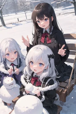 ゆかいな雪だるま