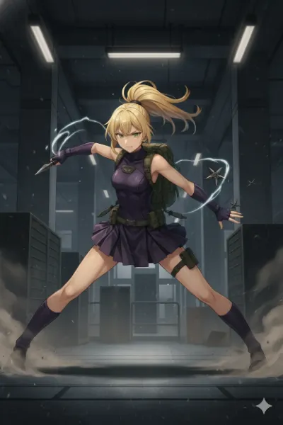 🌙 くノ一訓練（非公式）：論理的惜敗と夜空への飛翔