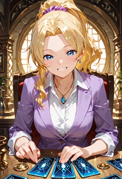 神秘のタロットが導く運命の微笑み