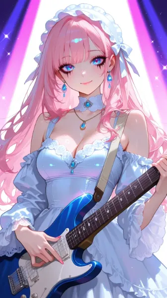 V系バンドのギタリスト