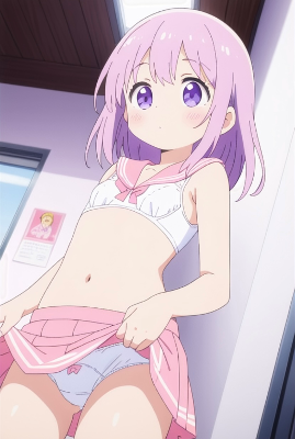 たくし上げ☆