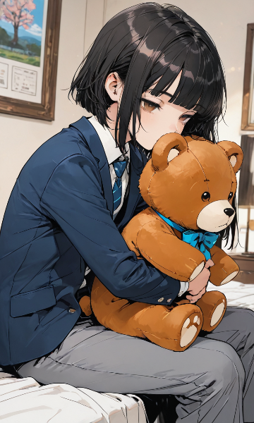 龍くんとテディベアの思い出