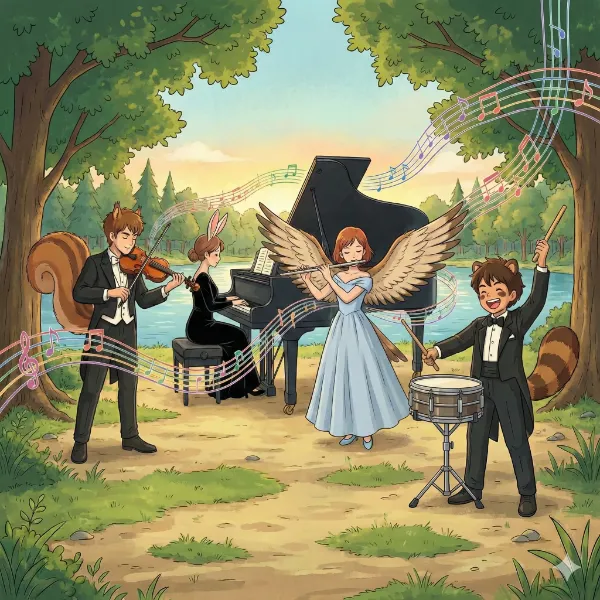 森の中の演奏会