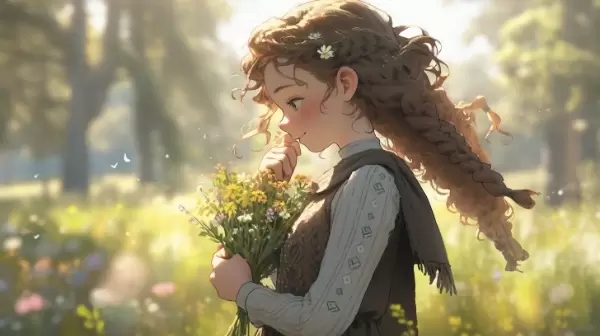 花摘少女