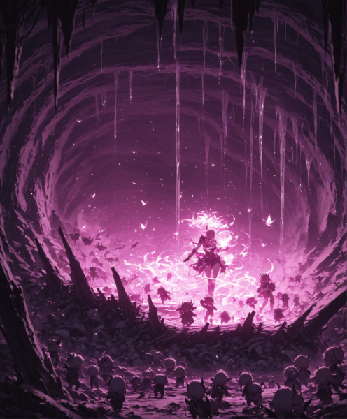 地下迷宮に棲む魔物退治