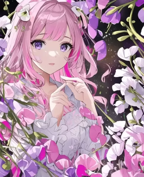 スイトピーさんです、その１・その２