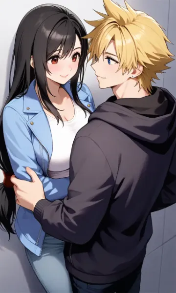 カジュアルな服で