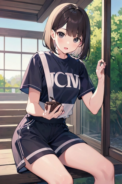 ガトーショコラ　女の子　ボブ