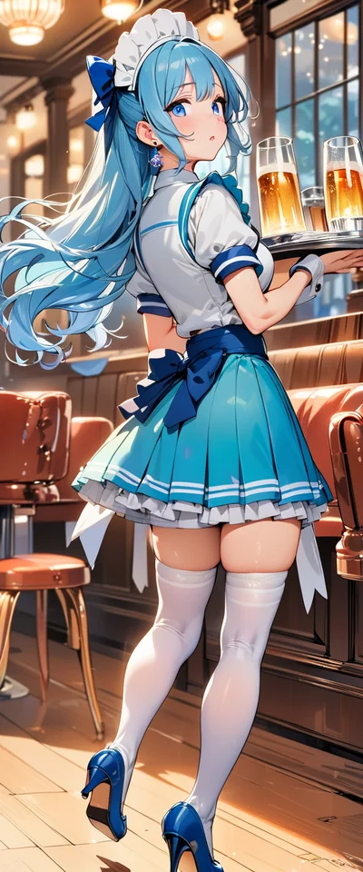 いそがしいウエイトレスさん