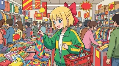 バーゲンセールだー